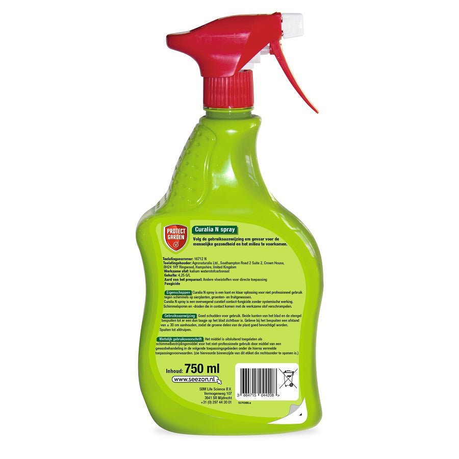 Beskyt haveprodukter curalia n spray 750ml
