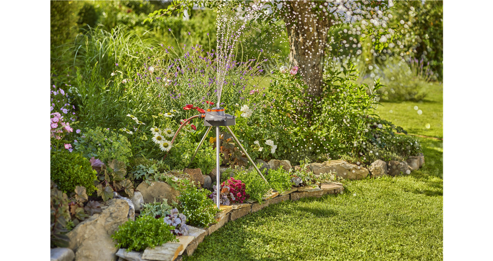 Gardena sprinklerstativholder (sort, 18735-20)