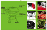 Produkter BBQ kugle lille 35 x 40 cm