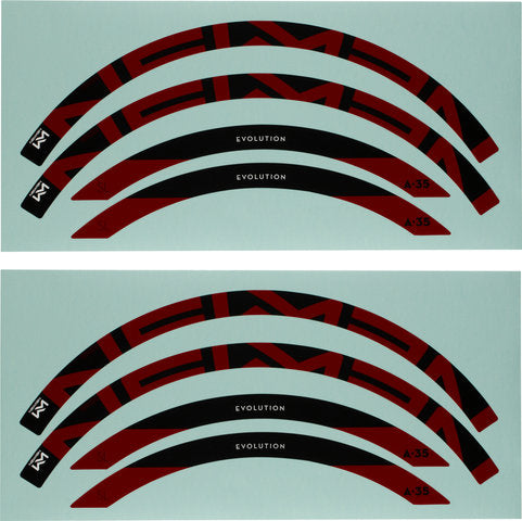 Newmen fælg decal kit a.35