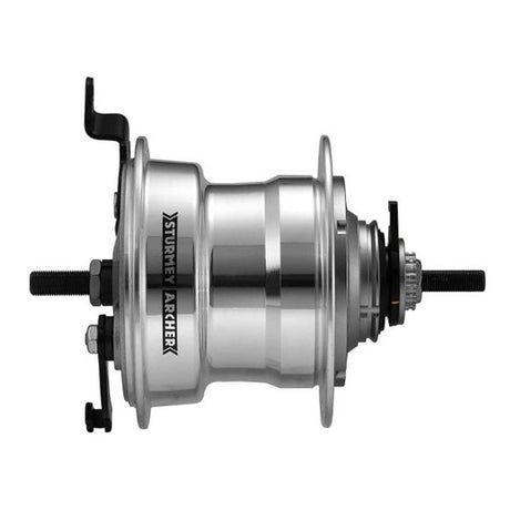 Sturmeyarcher Gear Hub Sturmey Archer RXL-RD5 Rotary 5-hastighed til tromlebremse 90 mm inkl. Verleller og tilbehør