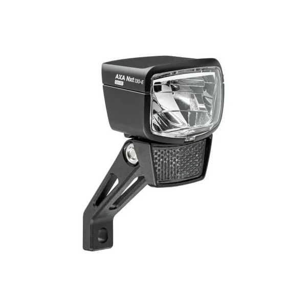 Axa forlygte 130 elcykel 6-12v - sort