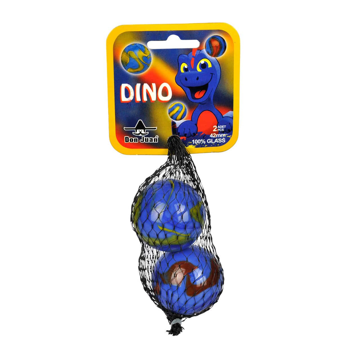 Adic marmor bump 2 stk dinosaur 42 mm i størrelse