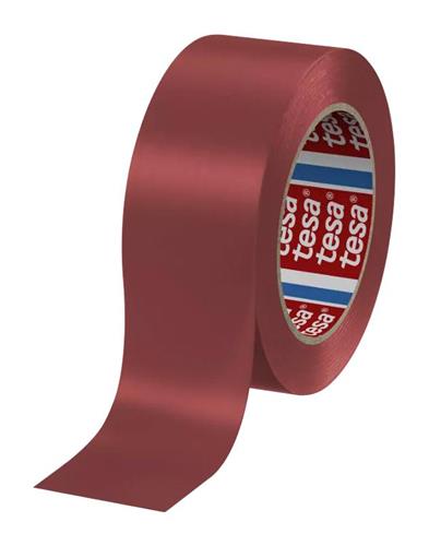 Tesa markeringstape rød 50mm 33mtr | 6 stk