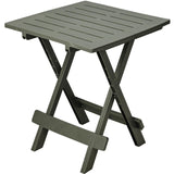 Pro garden campingtafel 50x43x43 saliegroen kunststof