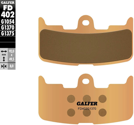 Galfer bremseklodser fd402 bremseklodser fd402 g1370 sint.metal street