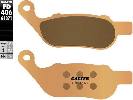 Galfer bremseklodser fd406 bremseklods fd406 g1371 sint.metal street