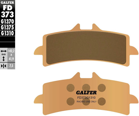 Galfer bremseklodser fd373 sintrede bremseklodser fd373 g1310 racing