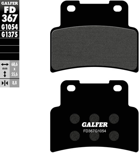 Galfer bremseklodser fd367 bremseklods fd367 g1054 økologisk gade