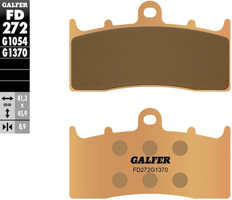 Galfer bremseklodser fd272 bremseklodser fd272 g1370 sint. metalgade