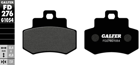 Galfer bremseklodser fd276 bremseklods fd276 g1054 organisk standard