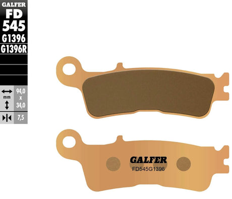 Galfer bremseklodser fd545 bremseklodser fd545 g1396 sint.metal offroad