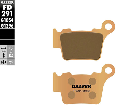 Galfer bremseklodser fd291 bremseklods fd291 g1396 sint.metal offroad