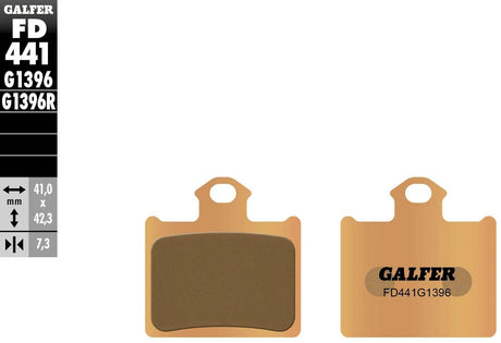 Galfer bremseklodser fd441 bremseklods fd441 g1396 sint.metal offroad