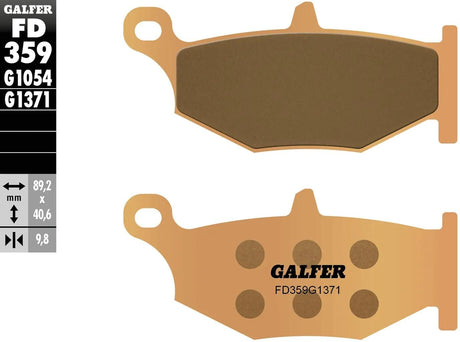 Galfer bremseklodser fd359 bremseklods fd359 g1371 sint.metal street