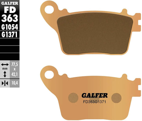Galfer bremseklodser fd363 bremseklodser fd363 g1371 sint.metal street
