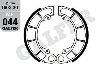 Galfer bremsesegmenter mf044 bremsesko mf044 g2165 økologisk