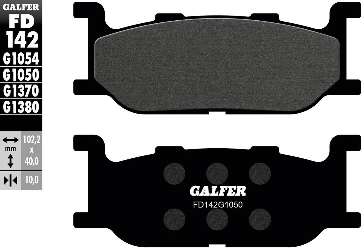 Galfer bremseklodser fd142 bremseklodser fd142 g1050 økologiske