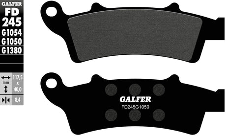 Galfer bremseklodser fd245 bremseklods fd245 g1050 økologisk scooter