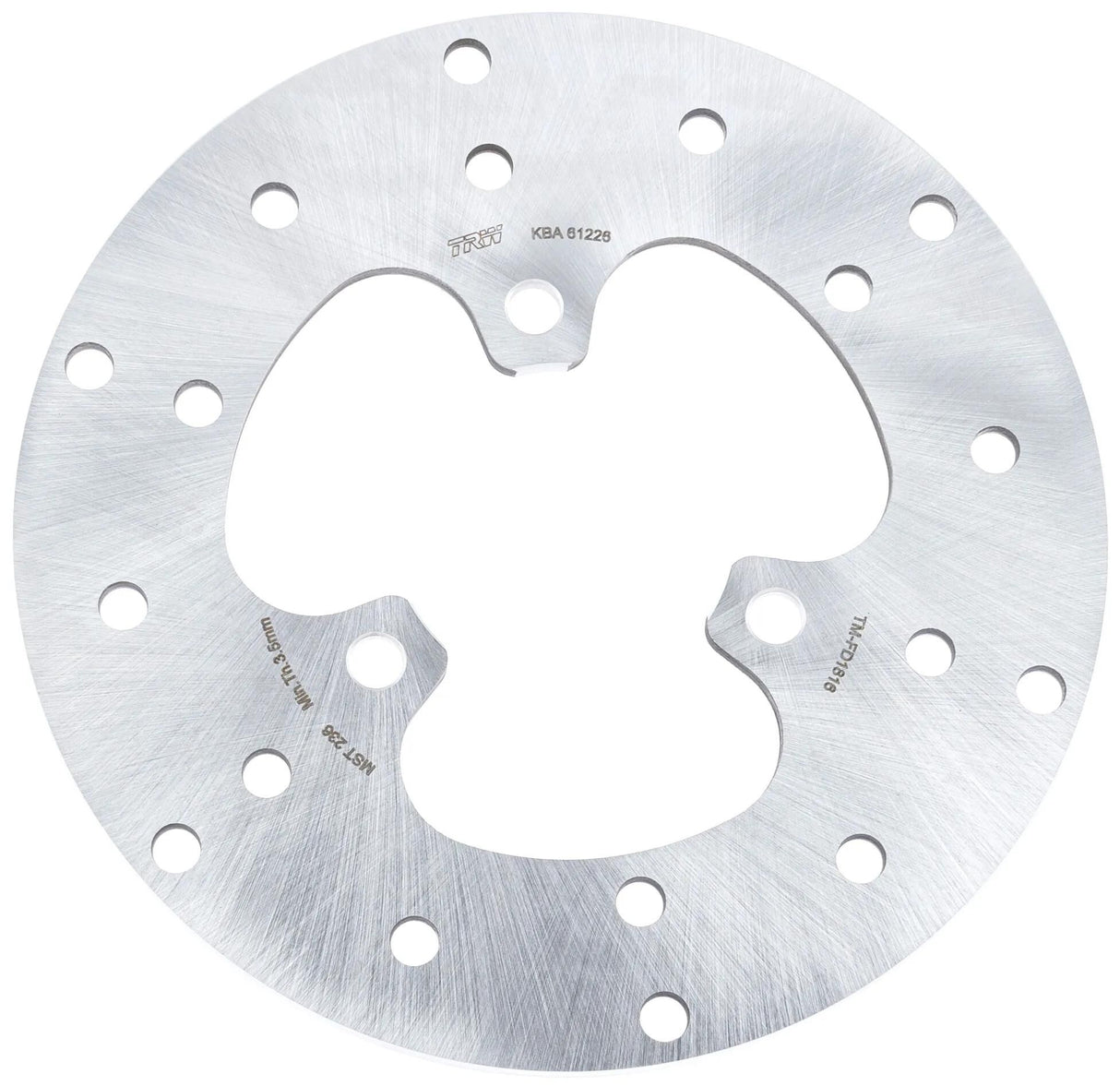 TRW bremseskive MST236 rotor MST236 stiv