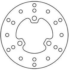 TRW bremseskive MST241 rotor MST241 stiv