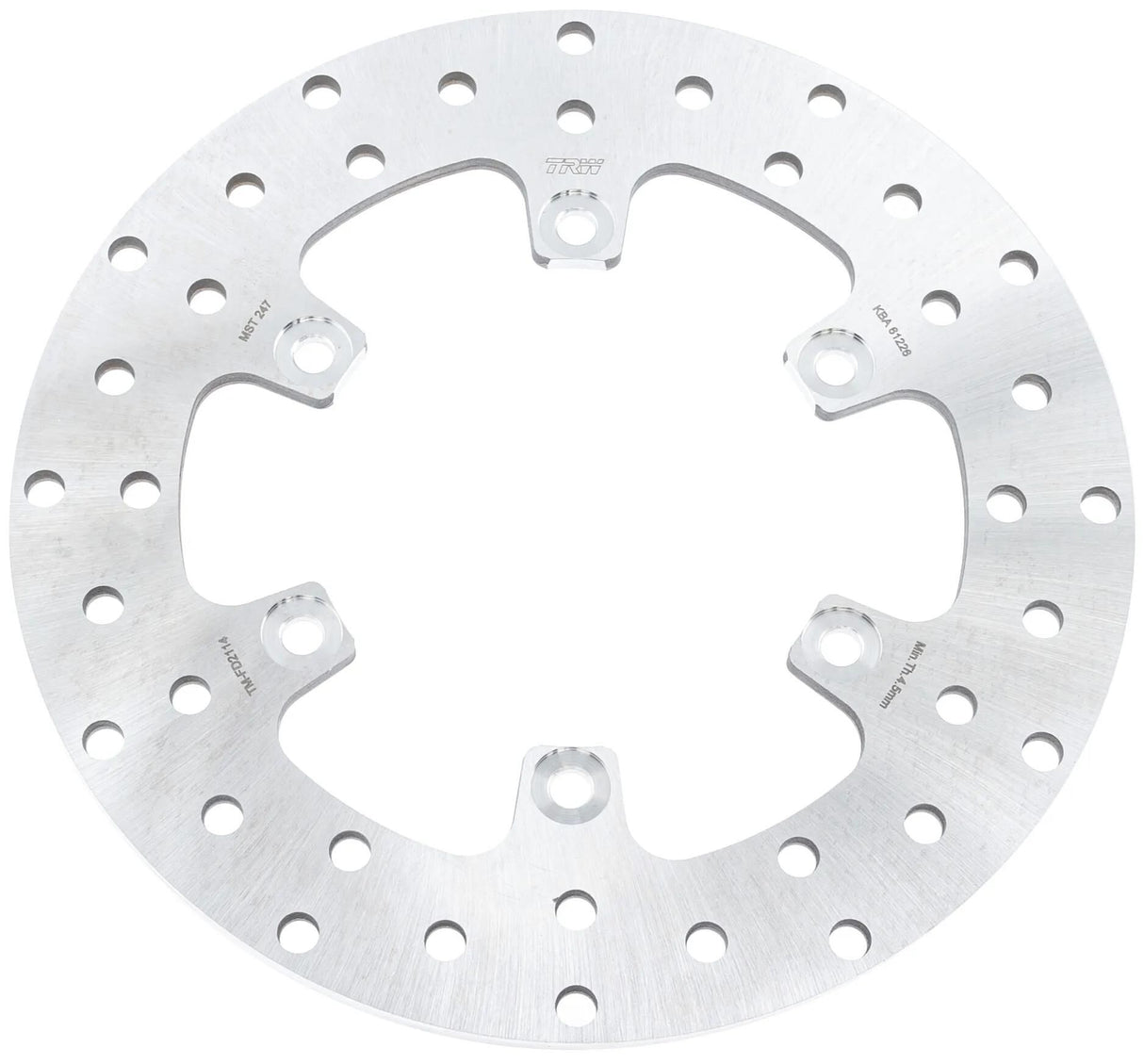 TRW bremseskive MST247 rotor MST247 stiv