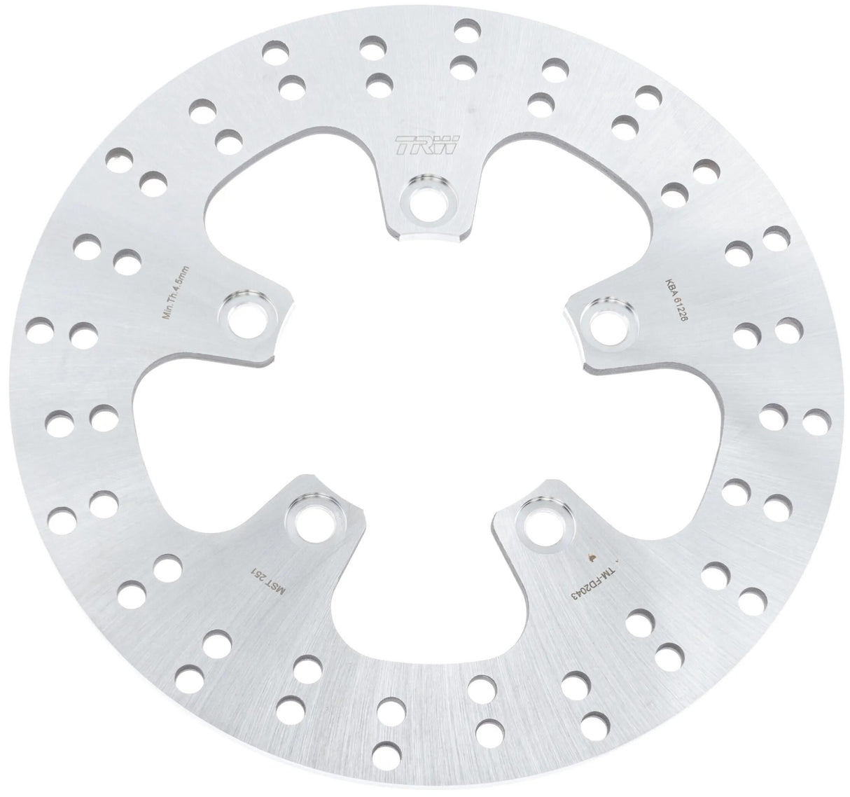 TRW bremseskive MST251 rotor MST251 stiv