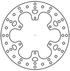 TRW bremseskive MST330 rotor MST330 stiv