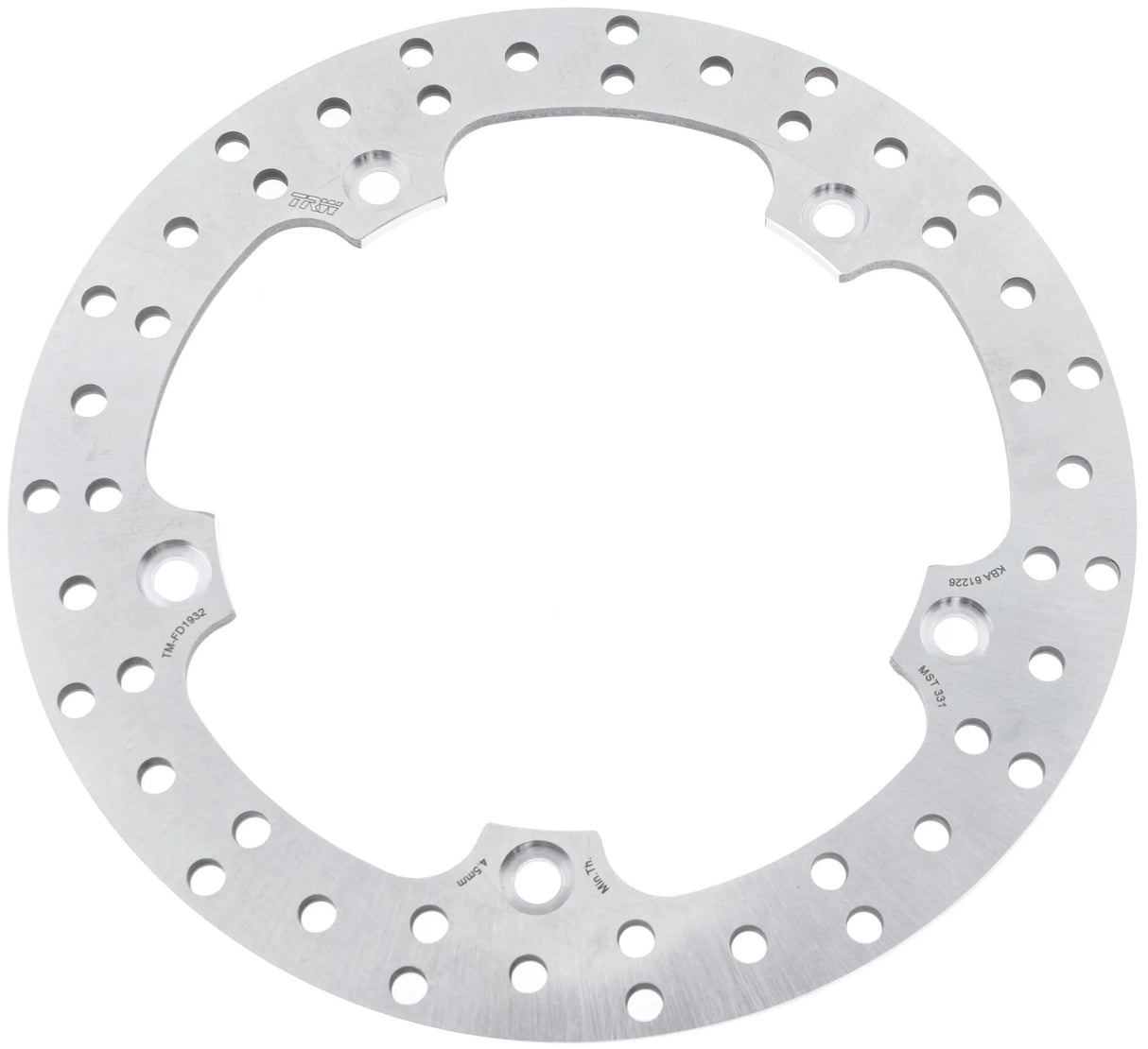 TRW bremseskive MST331 rotor MST331 stiv