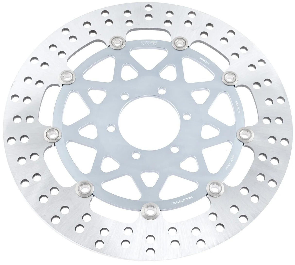 TRW bremseskive MSW221 rotor MSW221 flydende