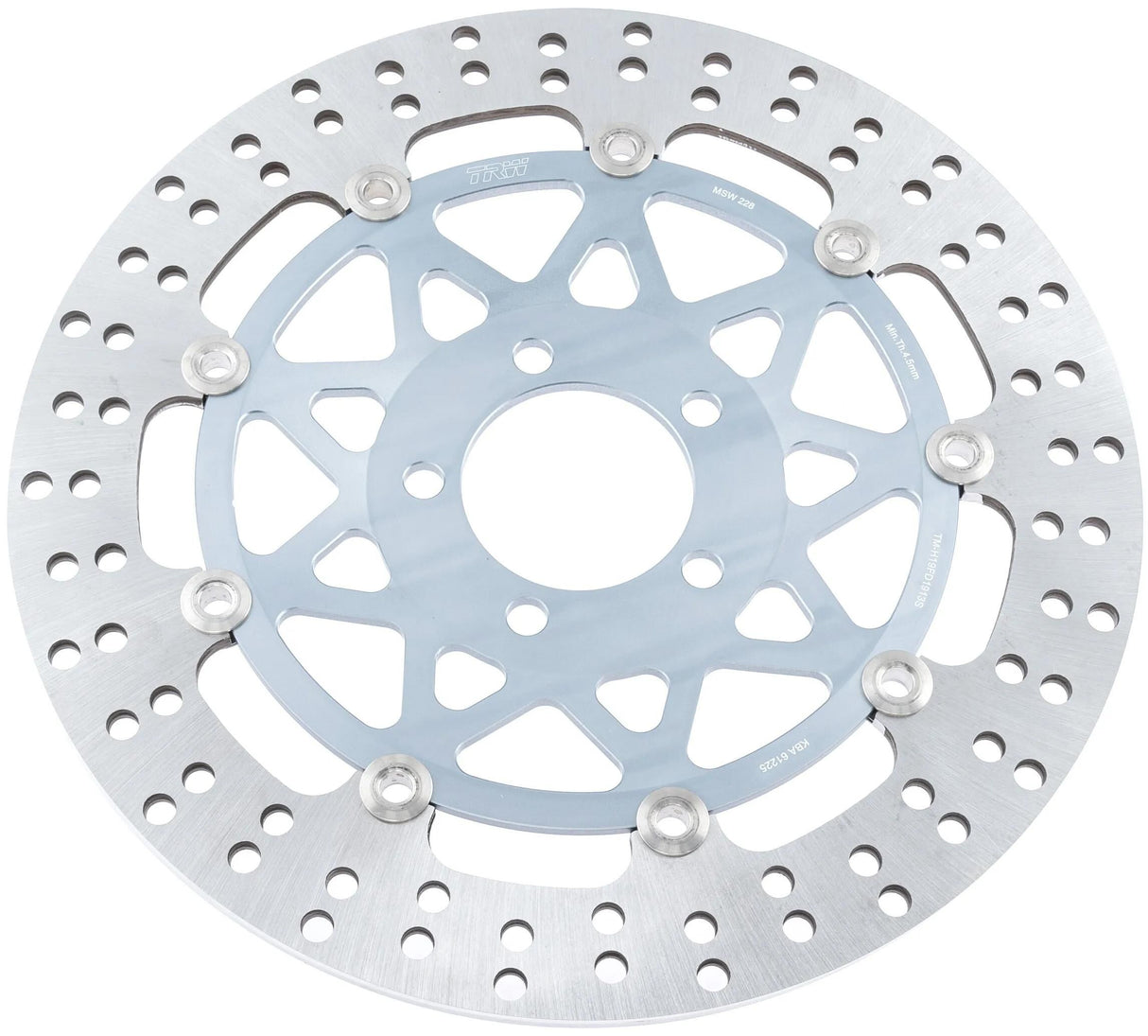 TRW bremseskive MSW228 rotor MSW228 flydende