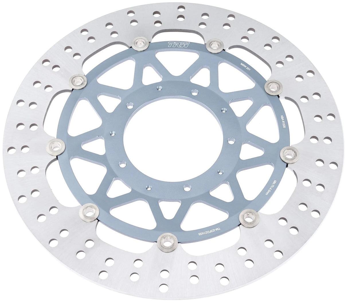 TRW bremseskive MSW201 rotor MSW201 flydende