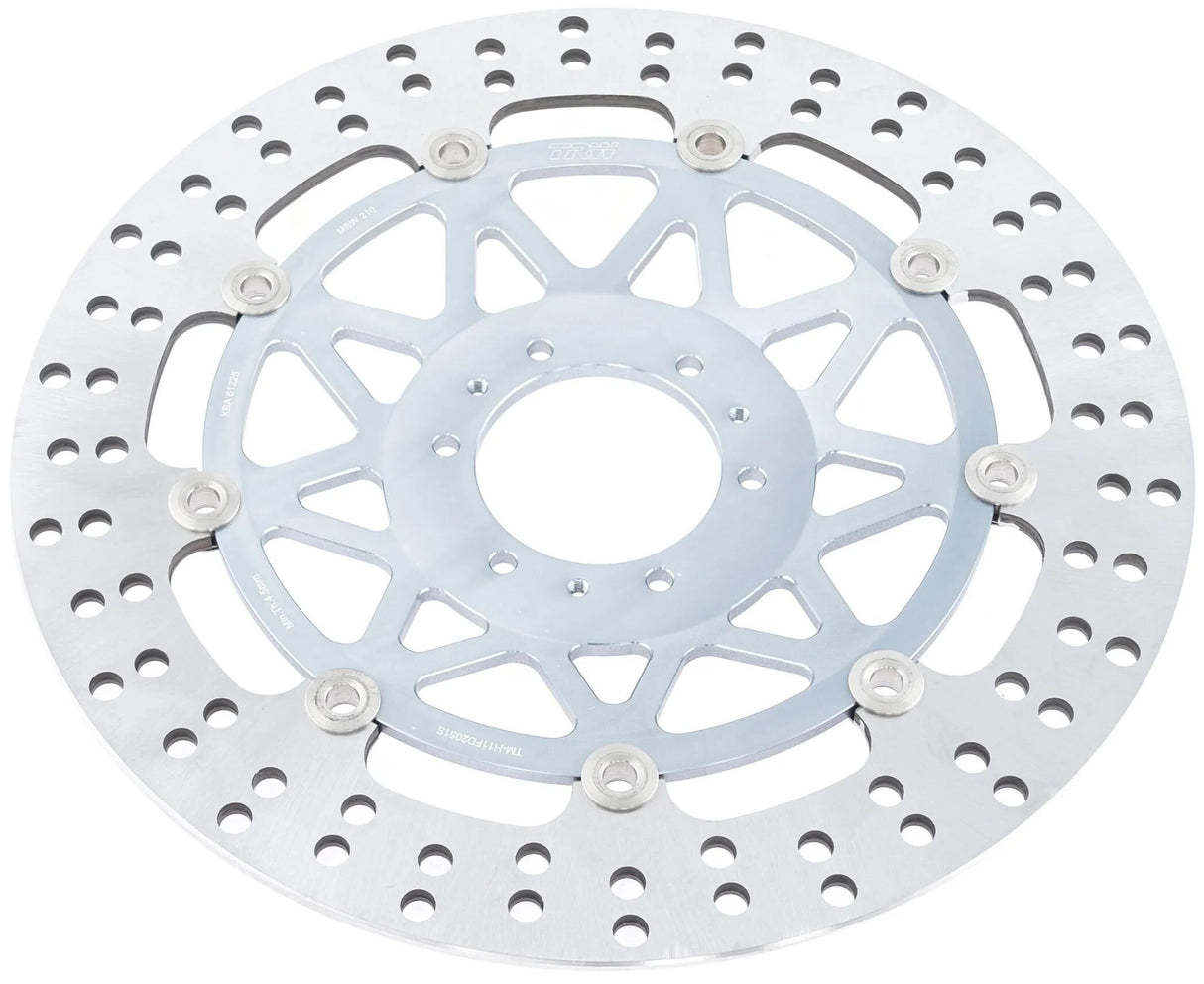 TRW bremseskive MSW210 rotor MSW210 flydende