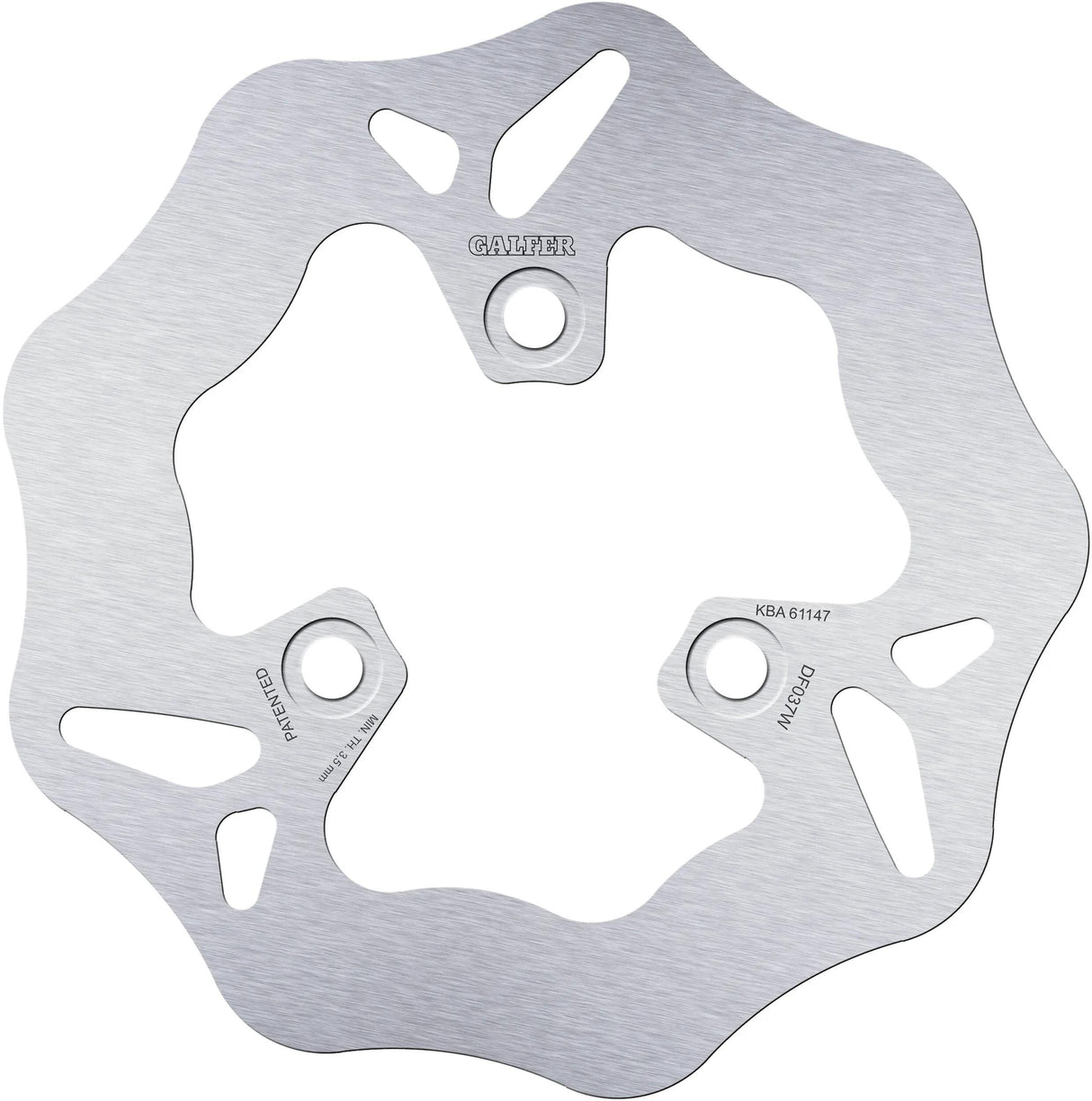 Galfer bremseskive df037 rotor df037 type m stiv
