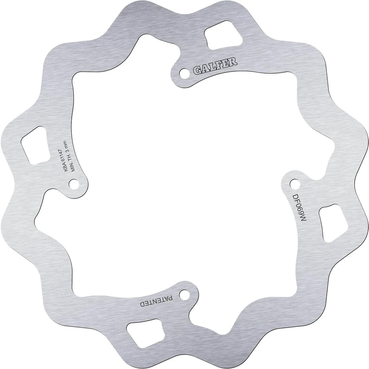 Galfer bremseskive df069 rotor bremserotorer starr