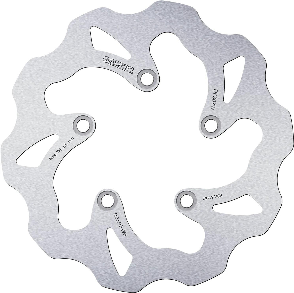 Galfer bremseskive df307 rotor df307 type m stiv