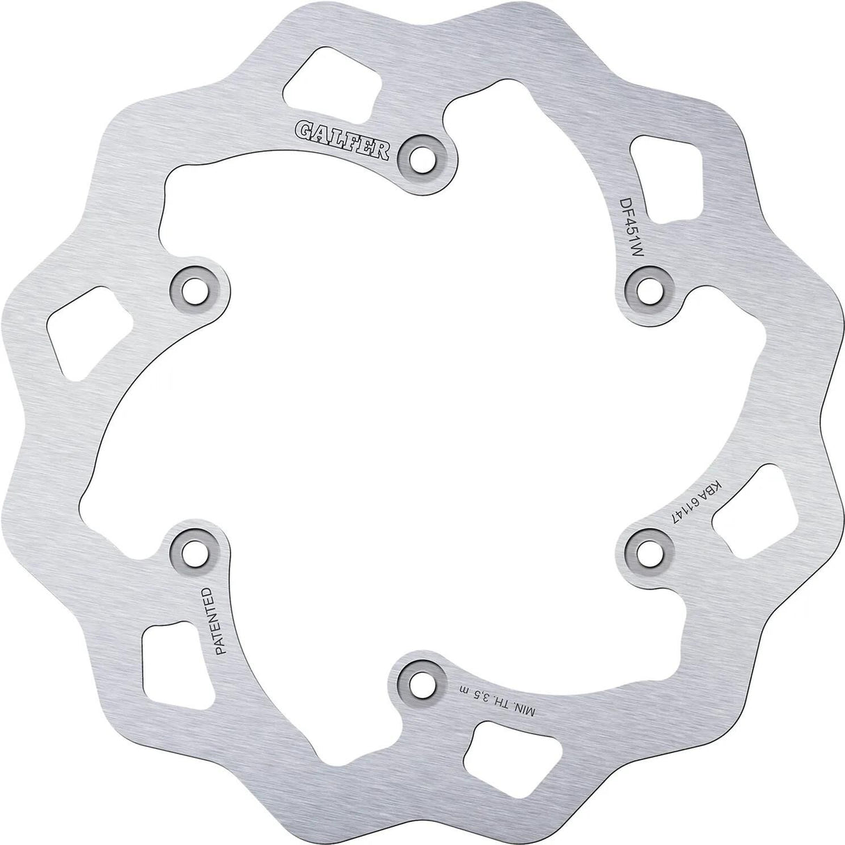 Galfer bremseskive df451 rotor df451 type m stiv