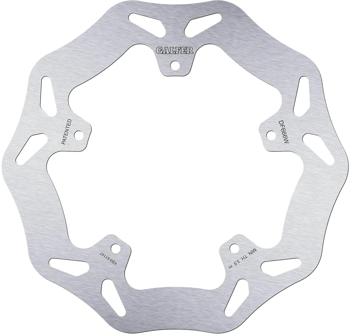 Galfer bremseskive df666 rotor df666 type m stiv