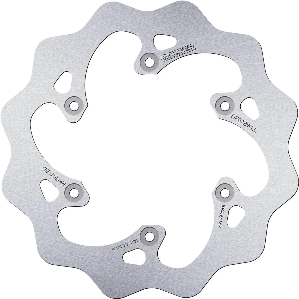 Galfer bremseskive df678 rotor df678 wll offroad stiv mudret