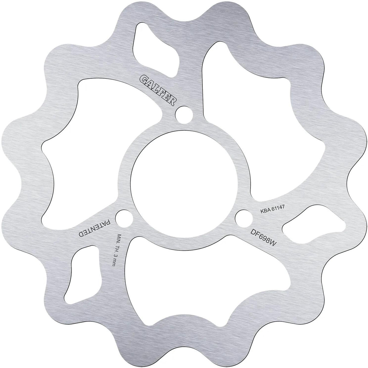 Galfer bremseskive df698 rotor df698 type m stiv