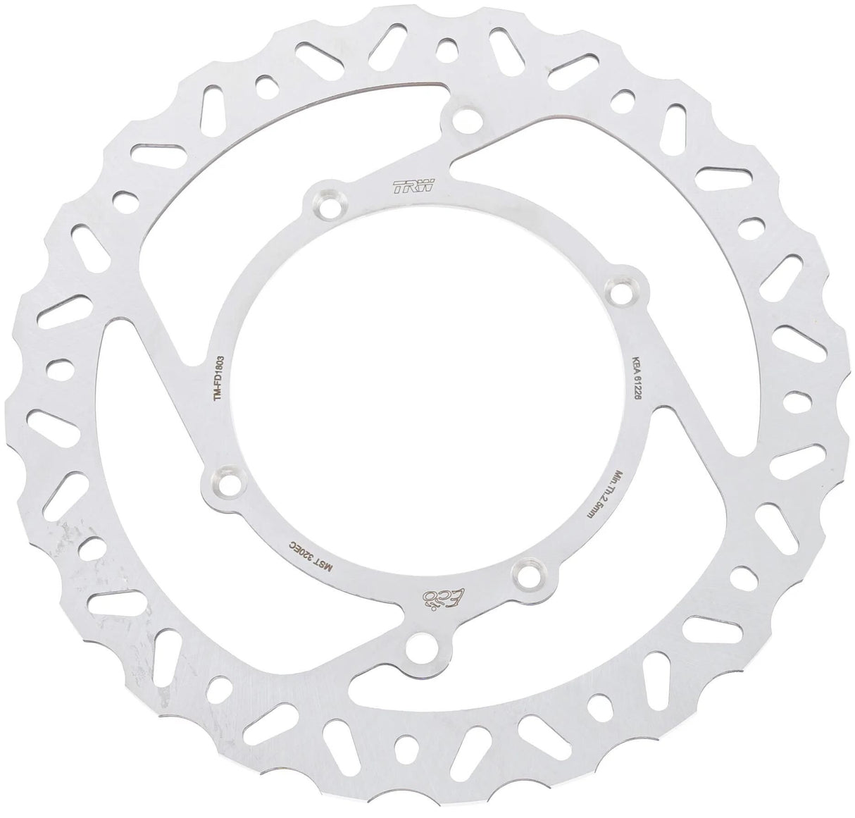 TRW bremseskive MST320EC rotor MST320EC stiv