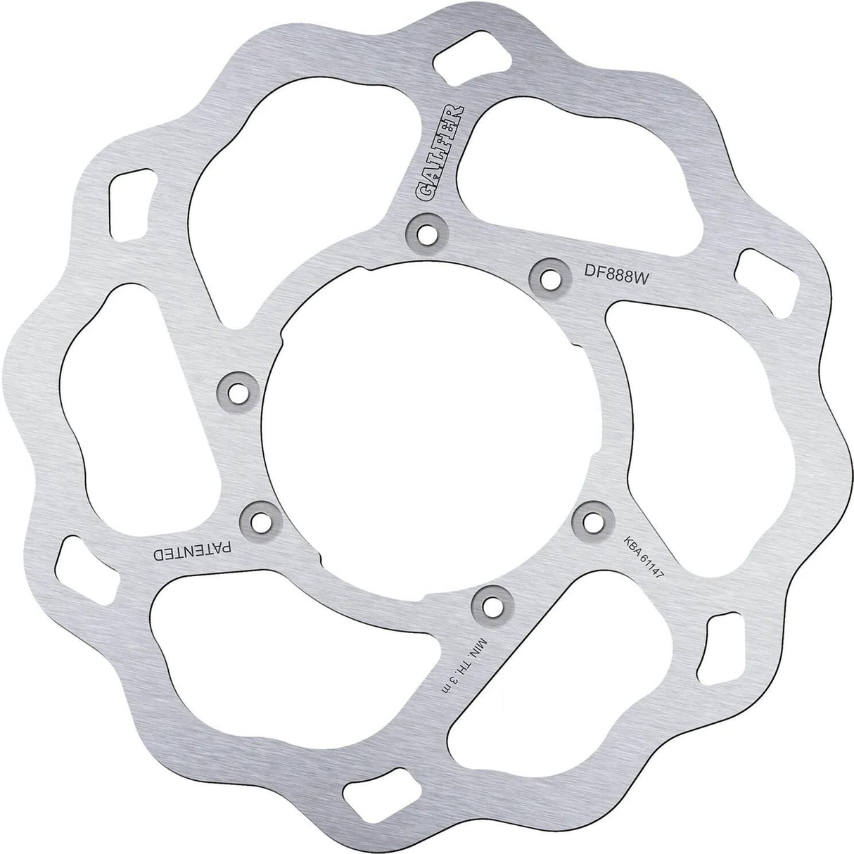 Galfer bremseskive df888 rotor df888 type m stiv