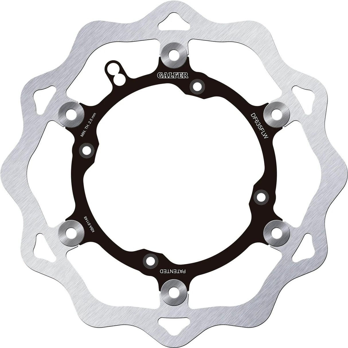 Galfer bremseskive df635 rotor df635 flw flydende offroad