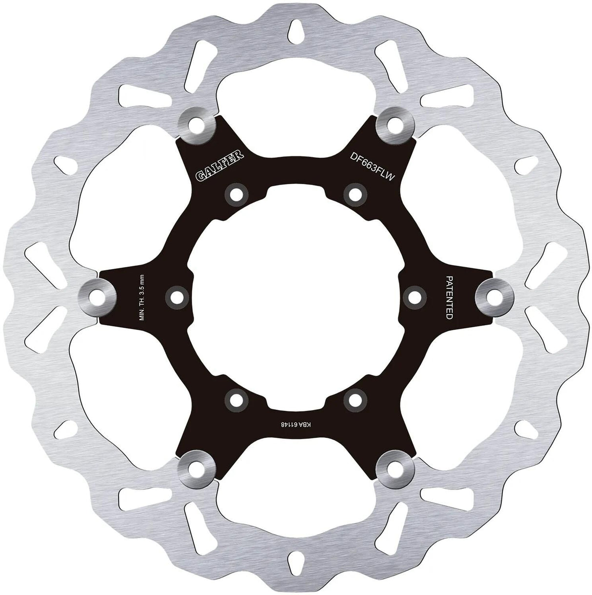 Galfer bremseskive df663 rotor df663 flw flydende offroad