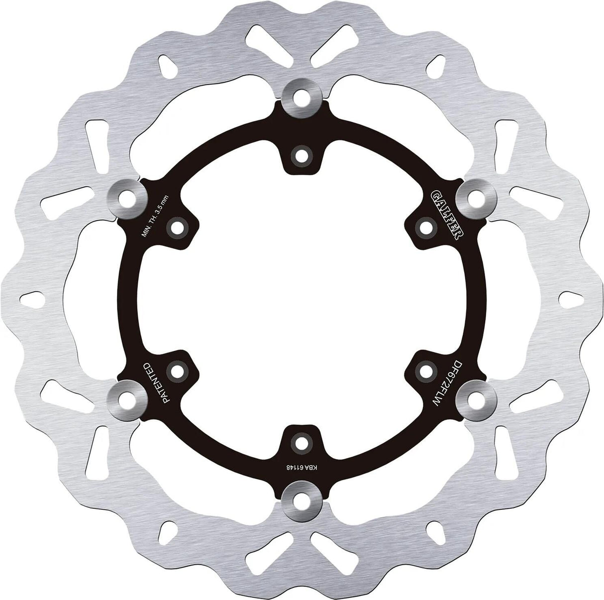 Galfer bremseskive df672 rotor df672 flw flydende offroad