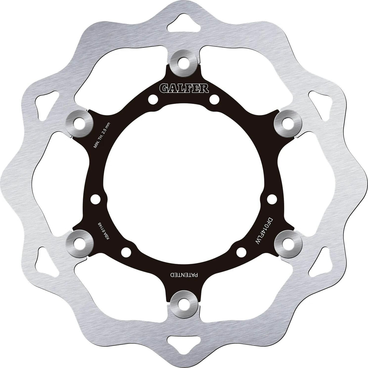 Galfer bremseskive df014 rotor df014 flw offroad flydende
