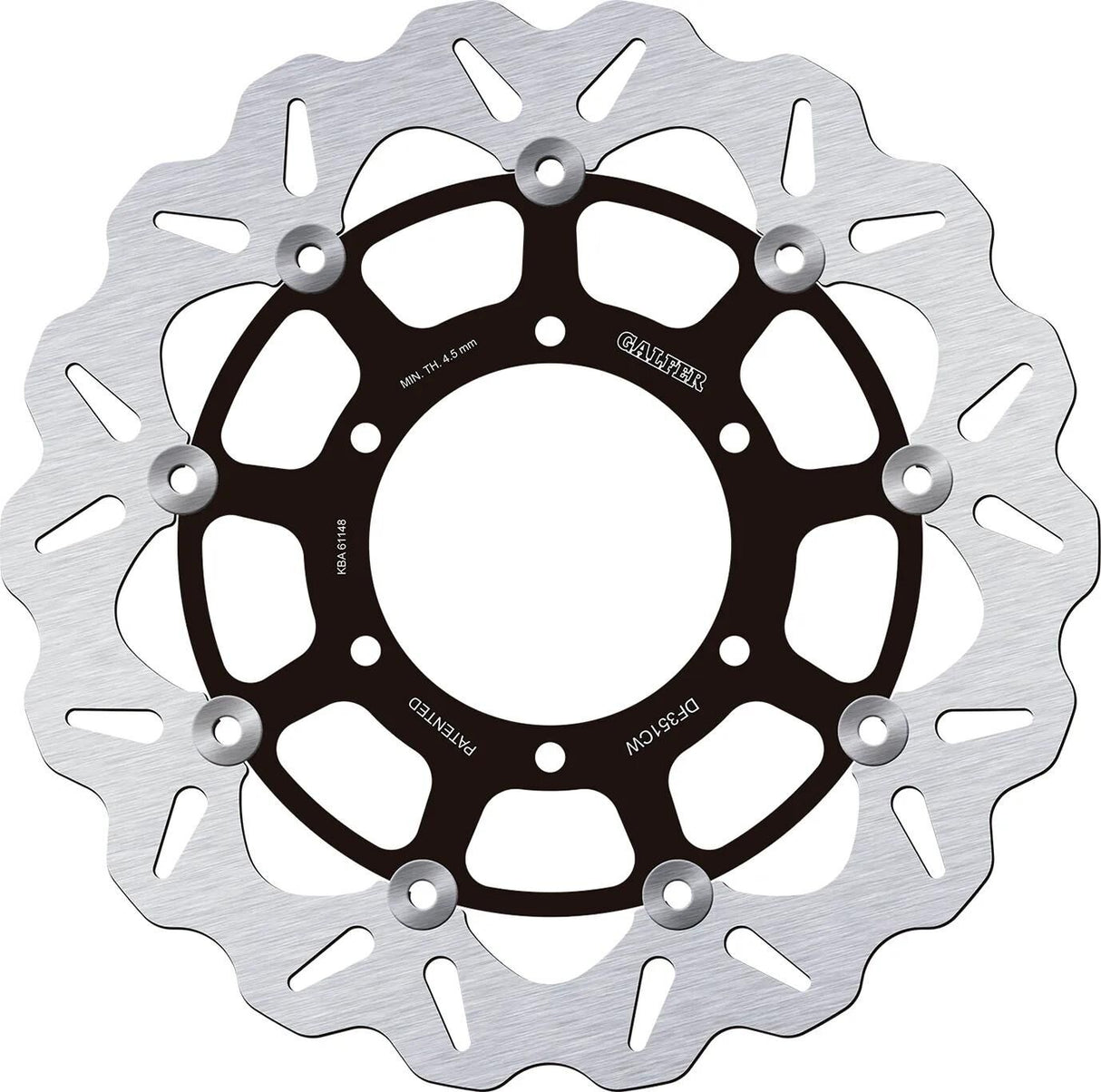 Galfer bremseskive df351 rotor df351 type cw flydende