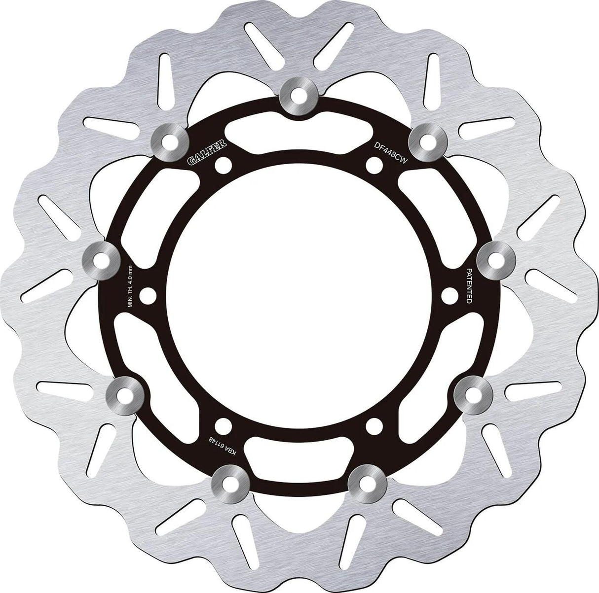 Galfer bremseskive df448 rotor df448 type cw flydende