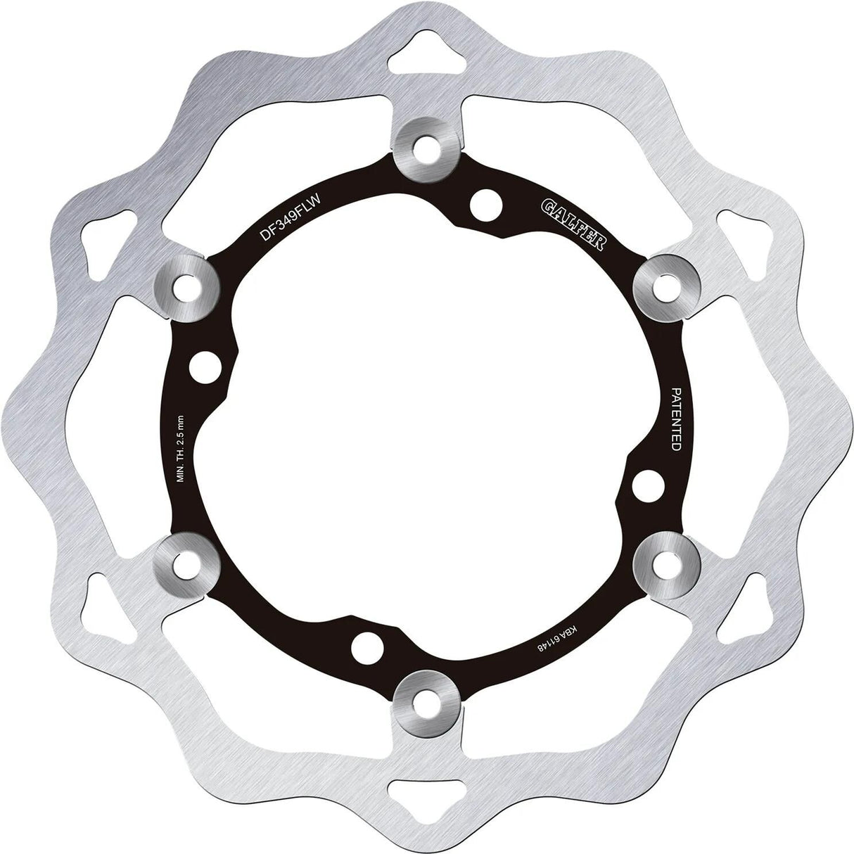 Galfer bremseskive df349 rotor df349 flw offroad flydende