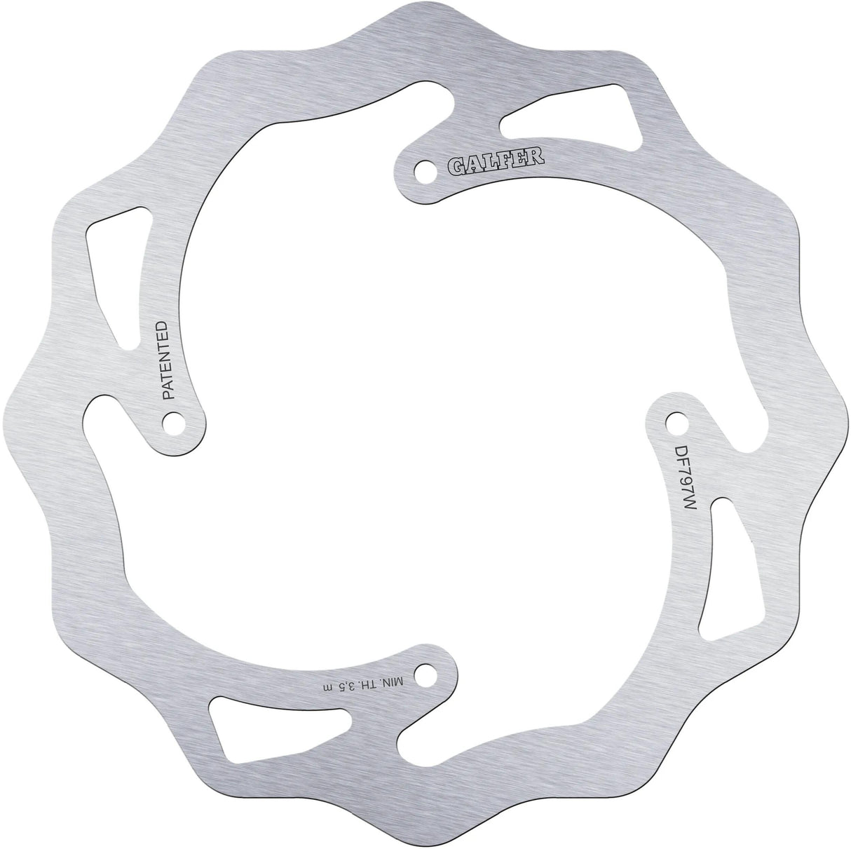 Galfer bremseskive df797 rotor df797 type m offrod stiv